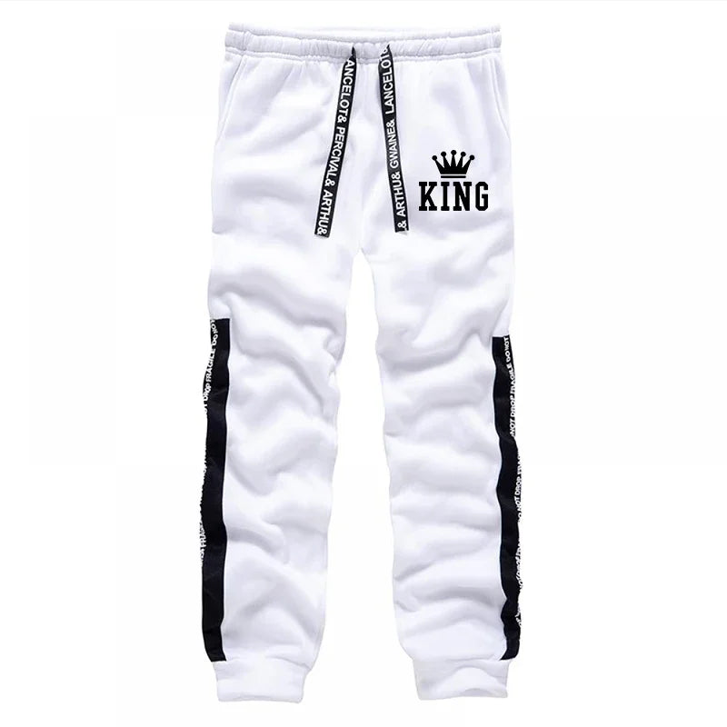 King Print Tracksuit – Sweatshirt & Joggers Set