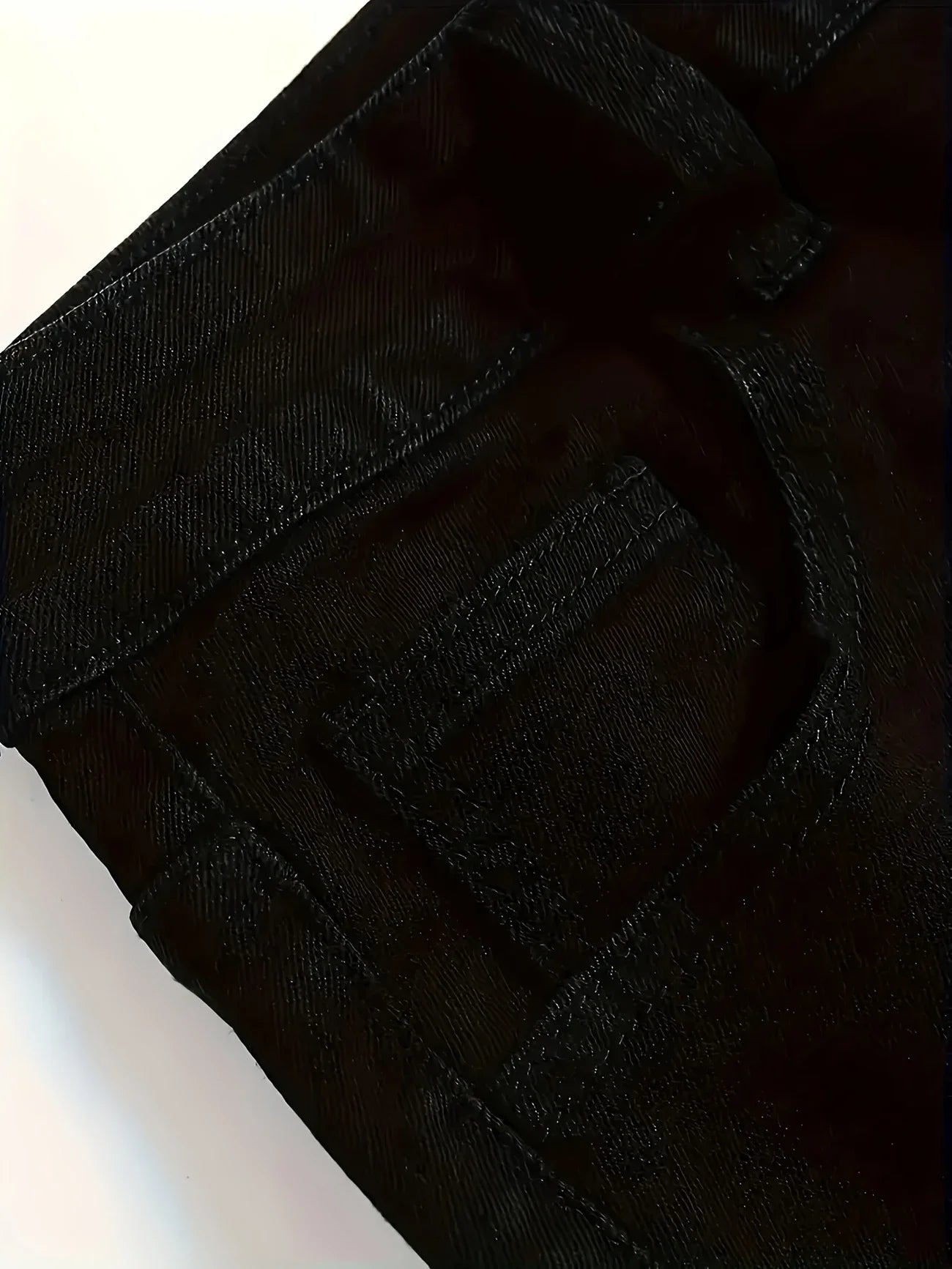 Men’s Slim Black Stretch Jeans – Modern Skinny Fit