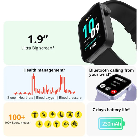COLMI P71 Smartwatch with Voice Call - Bluetooth Smartwatch