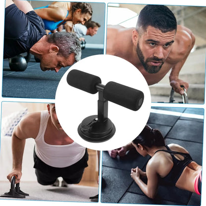 Sit-Up Assist Ab Roller – Suction Cup & Foot Press for Abdominal Slimming and Stability