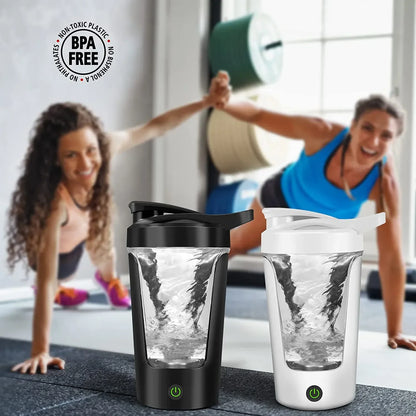 Portable Electric Blender Cup – Protein Shaker Bottle 450ml