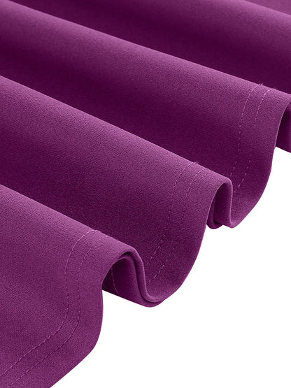 Tonval Bow Neck Pleated Dress  Tonval Vintage Swing Dress