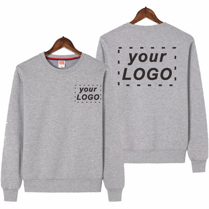 Custom Embroidered Sweatshirt — Warm Winter Pullover