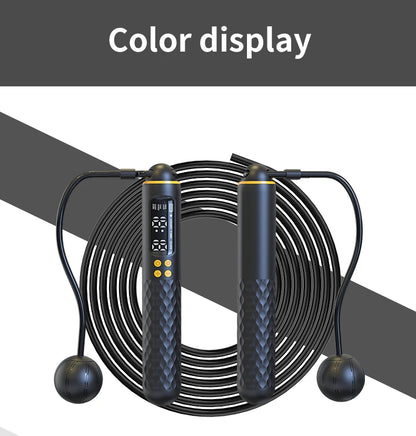 Smart Adjustable Jump Rope with Calorie Counter – Perfect for Fitness