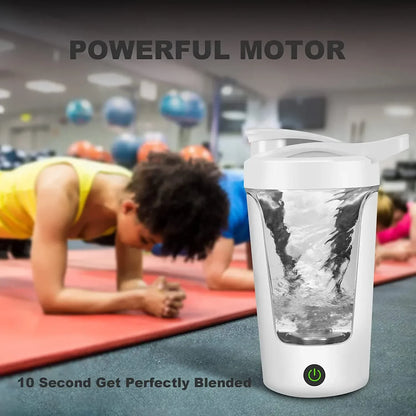 Portable Electric Blender Cup – Protein Shaker Bottle 450ml
