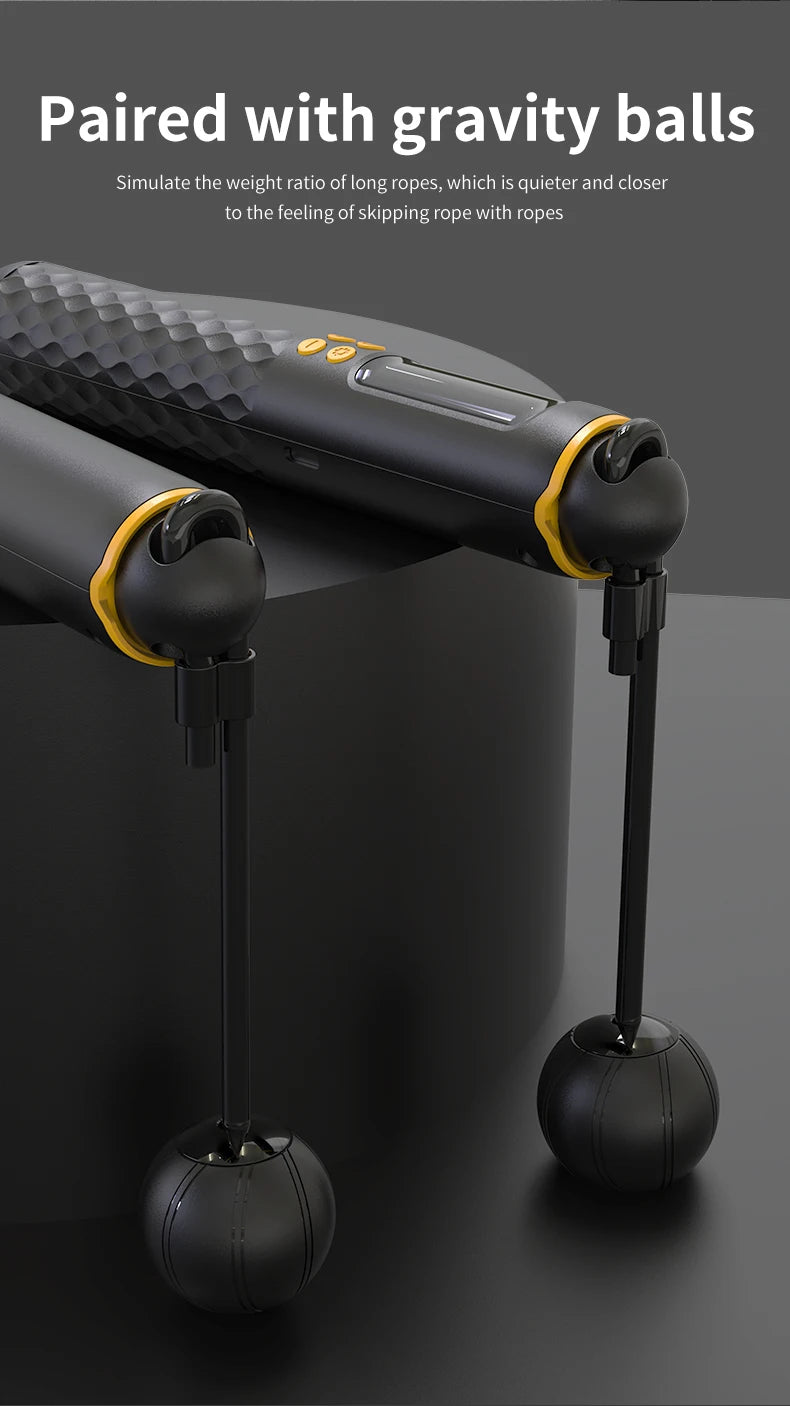 Smart Adjustable Jump Rope with Calorie Counter – Perfect for Fitness