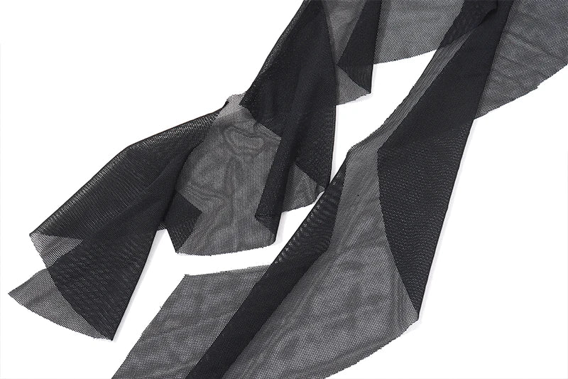 Xeemilo Elegant Mesh Evening Dress  Xeemilo Ruffle Maxi Party Dress