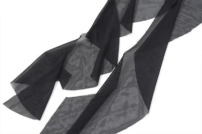 Xeemilo Elegant Mesh Evening Dress  Xeemilo Ruffle Maxi Party Dress