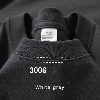 300g Heavyweight Basic Tee — Premium Cotton