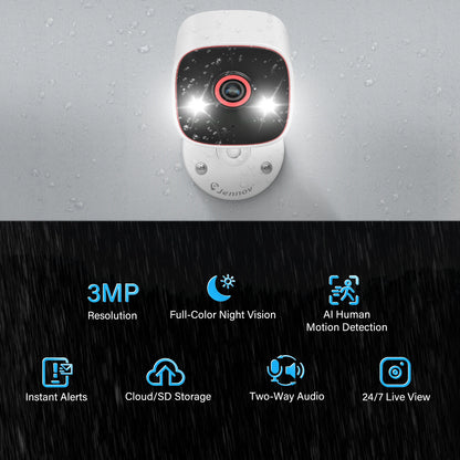 Mini HD Wireless Camera – 1080p Night Vision Magnetic Recorder
