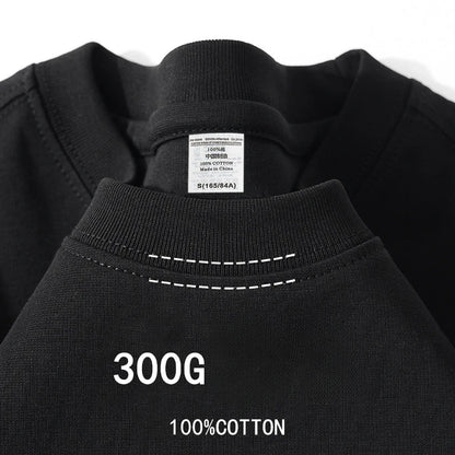 300g Heavyweight Basic Tee — Premium Cotton