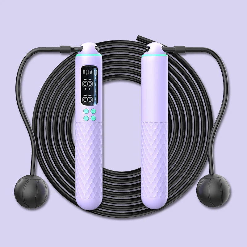 Smart Adjustable Jump Rope with Calorie Counter – Perfect for Fitness
