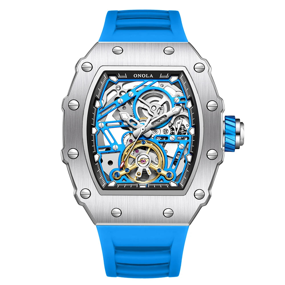 ONOLA Square Automatic Watch — Waterproof & Luminous