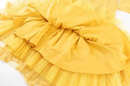 QMQA Sequin V-Neck Evening Dress Elegant Long Sleeve Dress