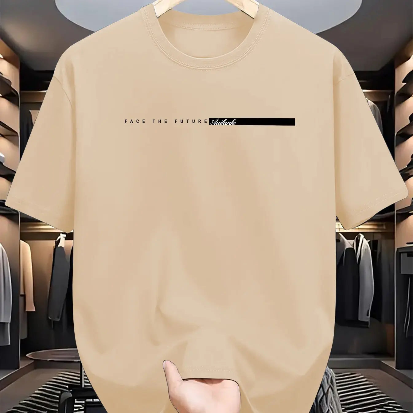 Summer High Street Cotton Tee — Loose Fit Unisex