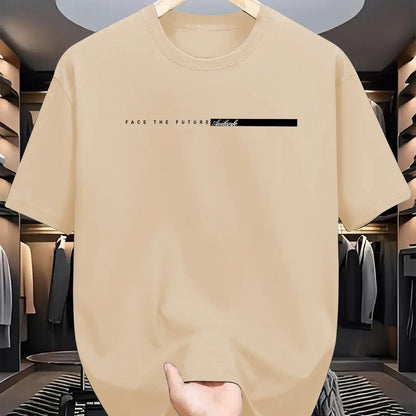 Summer High Street Cotton Tee — Loose Fit Unisex