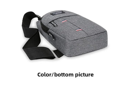 Men’s Waterproof Large-Capacity Fanny Pack – Adjustable Strap for Trave