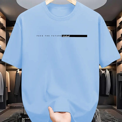 Summer High Street Cotton Tee — Loose Fit Unisex