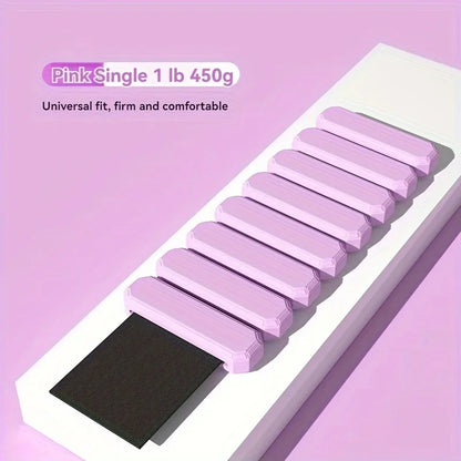 Adjustable Silicone Wrist & Ankle Weights – 450g Unisex Fitness Bands