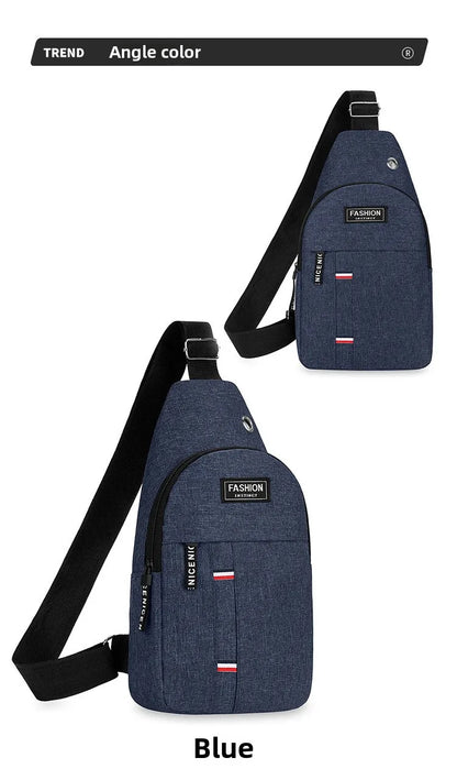 Men’s Waterproof Large-Capacity Fanny Pack – Adjustable Strap for Trave