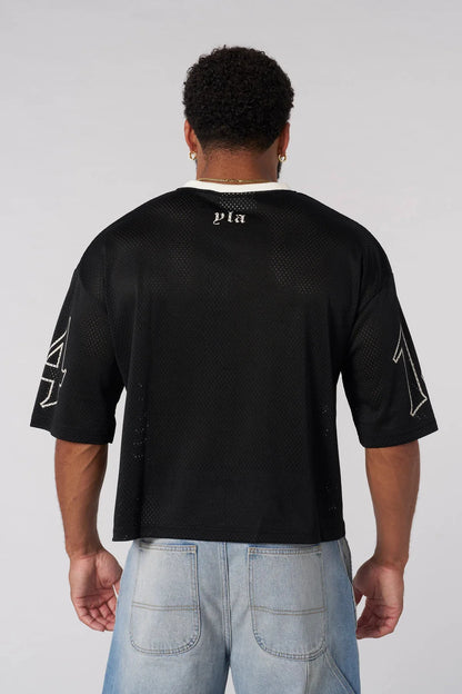 YA Oversized Mesh Tee — Quick Dry & Breathable