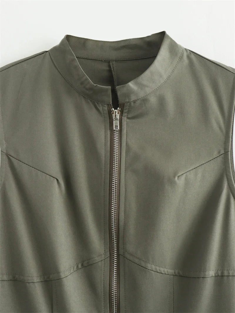 MUJER Pleated Bodycon Midi Dress  MUJER Elegant Summer Dress