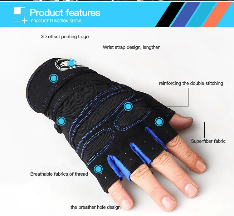 Gym Gloves for Men Women Fitness