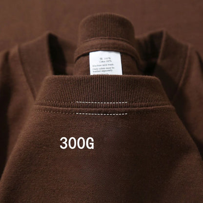 300g Heavyweight Basic Tee — Premium Cotton