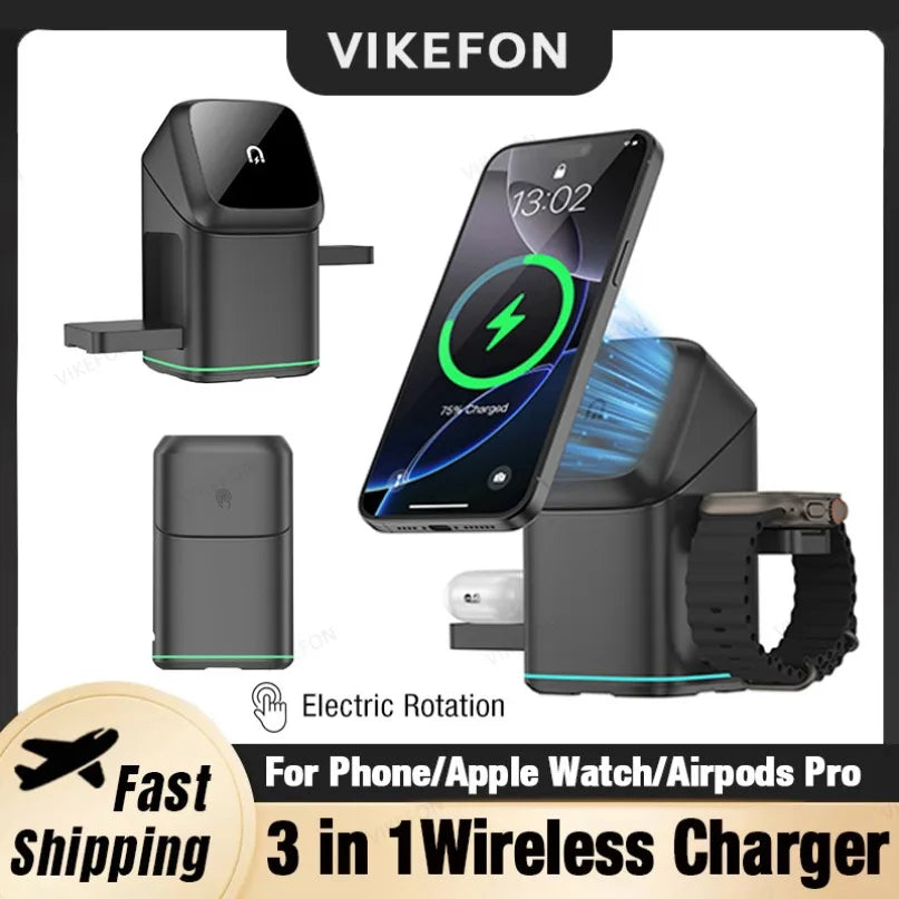 MagCharge 3-in-1 Wireless Station