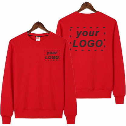 Custom Embroidered Sweatshirt — Warm Winter Pullover