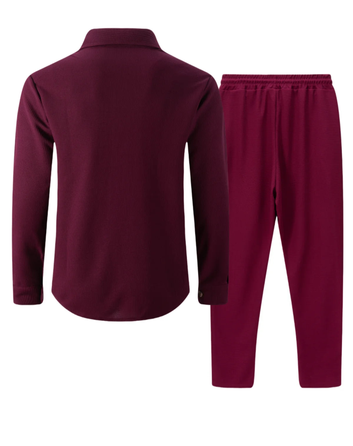 Street Style Two-Piece Suit Set — Casual & Padded