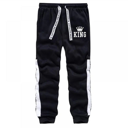 King Print Tracksuit – Sweatshirt & Joggers Set