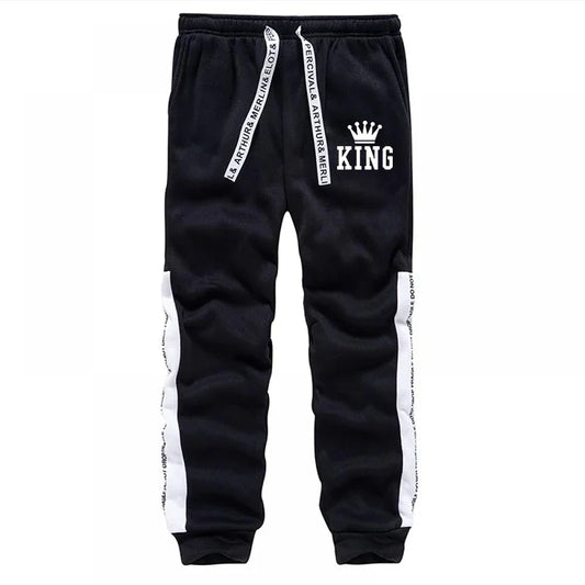 King Print Tracksuit – Sweatshirt & Joggers Set