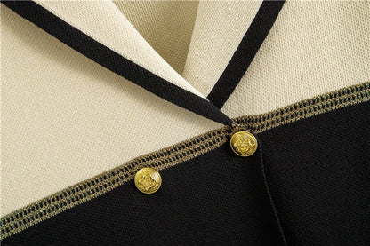 2025 Autumn/Winter Knitted 2-Piece Set – Long Sleeve Cardigan & Wide Leg Pants