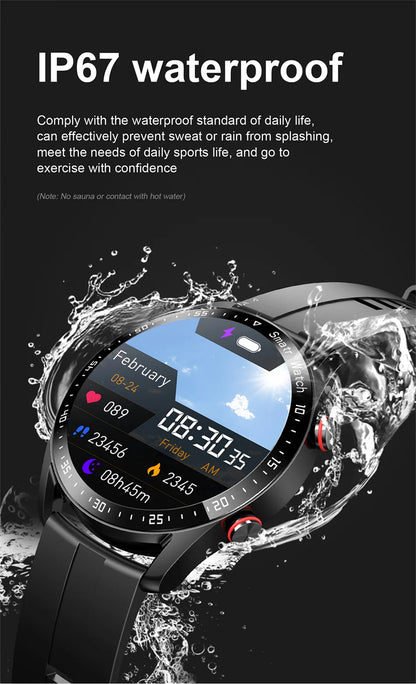 ECG+PPG Smartwatch — Health & Fitness Tracker