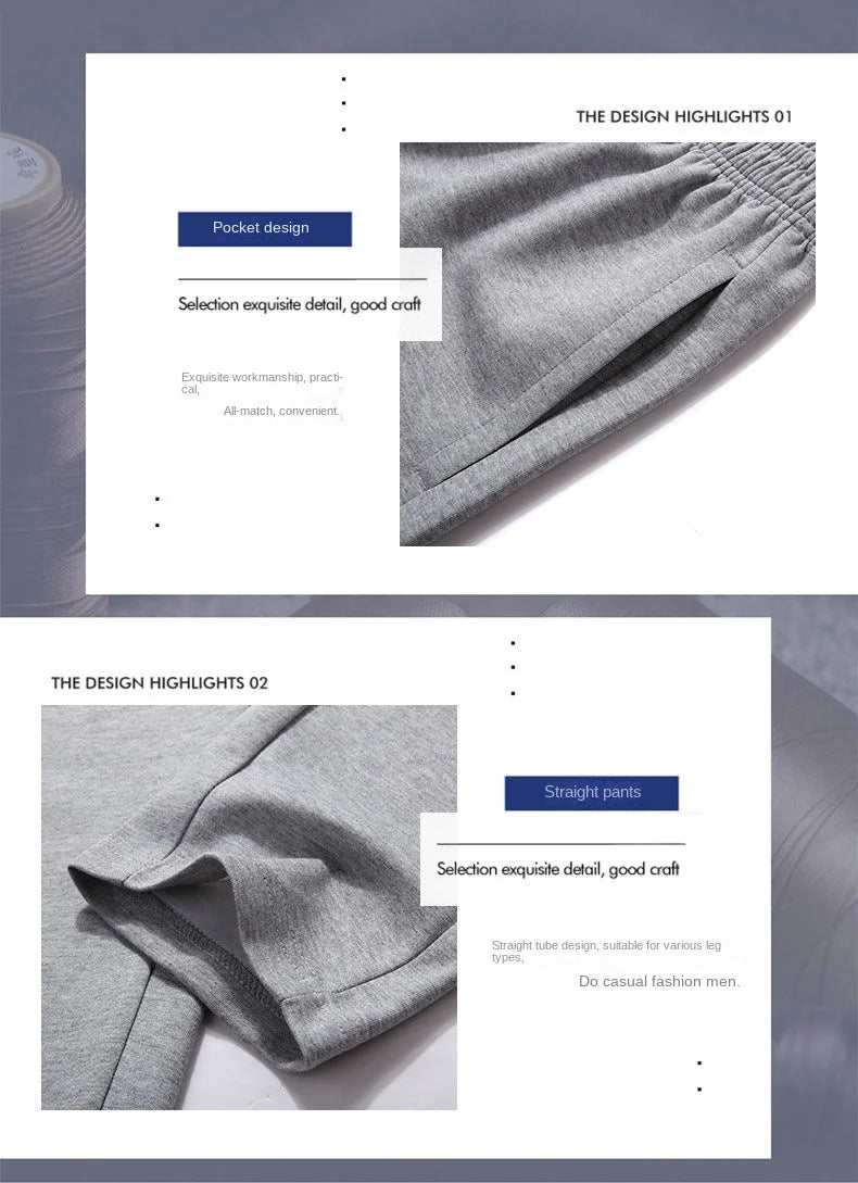 Men’s Casual Jogger Tracksuit  Men’s 2-Piece Sportswear Set