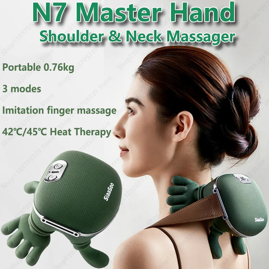 NeckZen Pro | Cordless 4D Neck &amp; Shoulder Massager