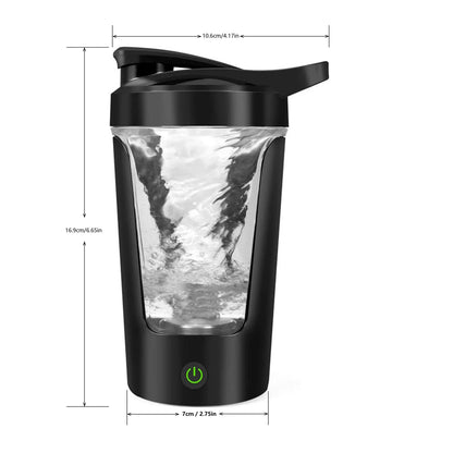 Portable Electric Blender Cup – Protein Shaker Bottle 450ml