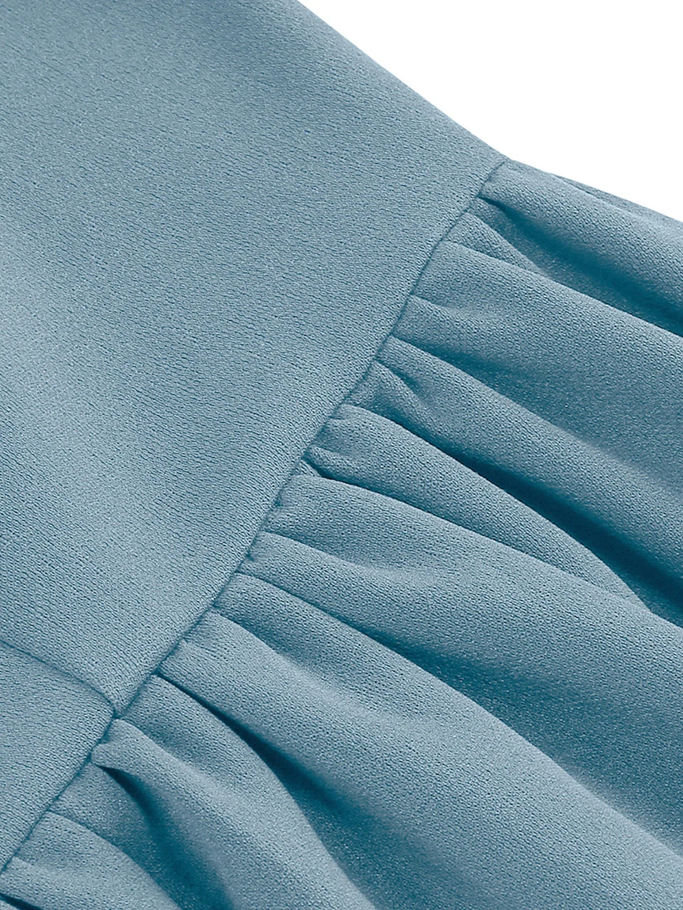 Tonval Bow Neck Pleated Dress  Tonval Vintage Swing Dress