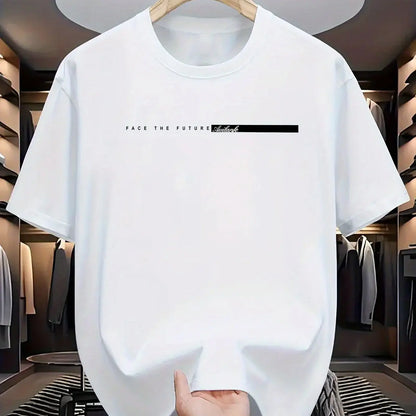 Summer High Street Cotton Tee — Loose Fit Unisex