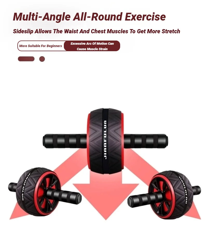 AB Roller Wheel – Core & Abdominal Workout for Men & Women