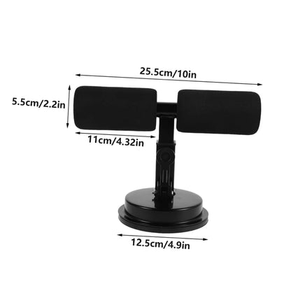 Sit-Up Assist Ab Roller – Suction Cup & Foot Press for Abdominal Slimming and Stability
