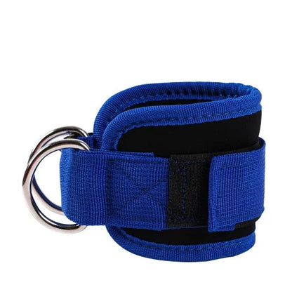 1/2PCS Adjustable D-Ring Ankle Straps – Leg & Glute Training for Adults & Kids