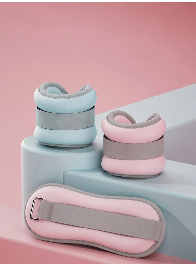 Adjustable Ankle & Wrist Weights – Perfect for Yoga, Gym, Running