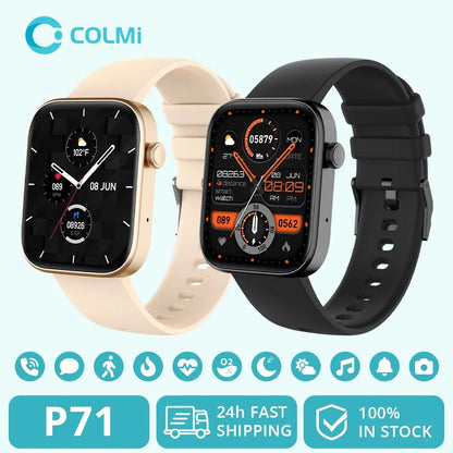 COLMI P71 Smartwatch with Voice Call - Bluetooth Smartwatch