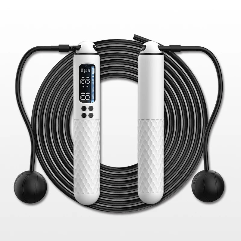 Smart Adjustable Jump Rope with Calorie Counter – Perfect for Fitness