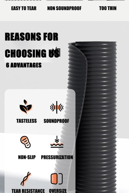 15MM Thicken NBR Yoga Mat - Non-Slip & Durable