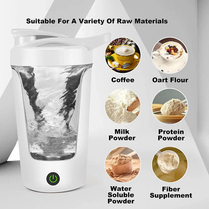Portable Electric Blender Cup – Protein Shaker Bottle 450ml
