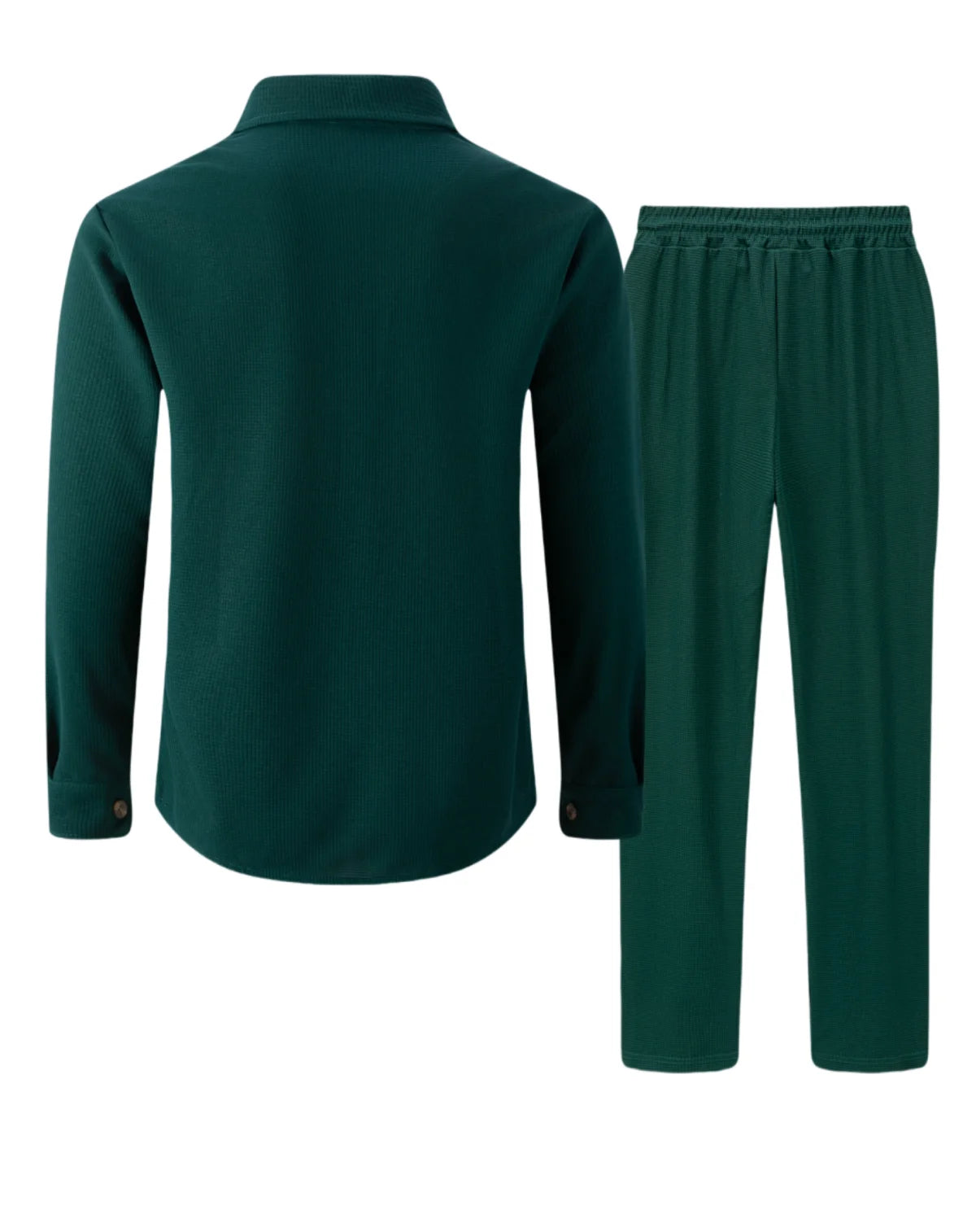 Street Style Two-Piece Suit Set — Casual & Padded