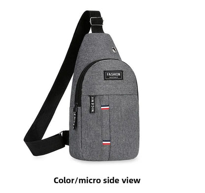 Men’s Waterproof Large-Capacity Fanny Pack – Adjustable Strap for Trave